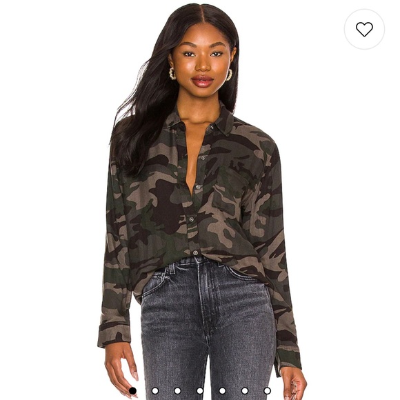 Hunter Top in Forest Camo by Rails XS NWT - Picture 2 of 5